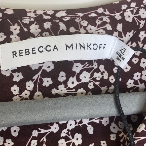 NWT Rebecca Minkoff Selandra dress currant XL - Picture 7 of 10